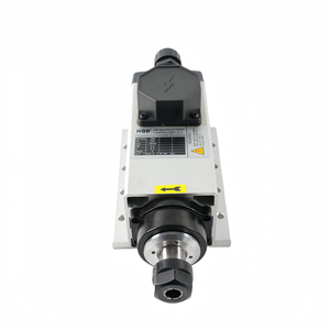 Moteur de broche refroidi par air HQD 2.2Kw ER20 18000 tr/min avec bride GDF37-18Z/2.2, moteur de broche CNC refroidi par air HQD 2.2Kw ER20 18000 tr/min - Product Image 2