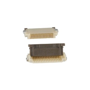 Conector FFC FPC FH12-16S-0.5SH(55) de 16 Pines, Paso de 0.5 mm, Chapado en Oro, Montaje Horizontal con Tapa Abatible - Product Image 1
