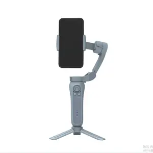 Opvouwbare 3-assige Mobiele Telefoon Gimbal Handheld Stabilisatoren Met Dolly Zoom/Aanvang Licht En Stabiel