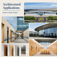 Panneau composite en aluminium ACM ignifuge A2, avec âme minérale, pour bardage extérieur, finition bois, marbre ou métal, pour façade.