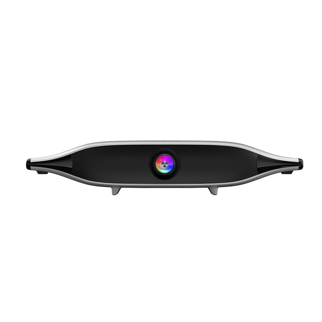 Hot-selling Professional PC Gaming Wireless Speaker RGB Lighting Knob Control Subwoofer Compatible with Laptops