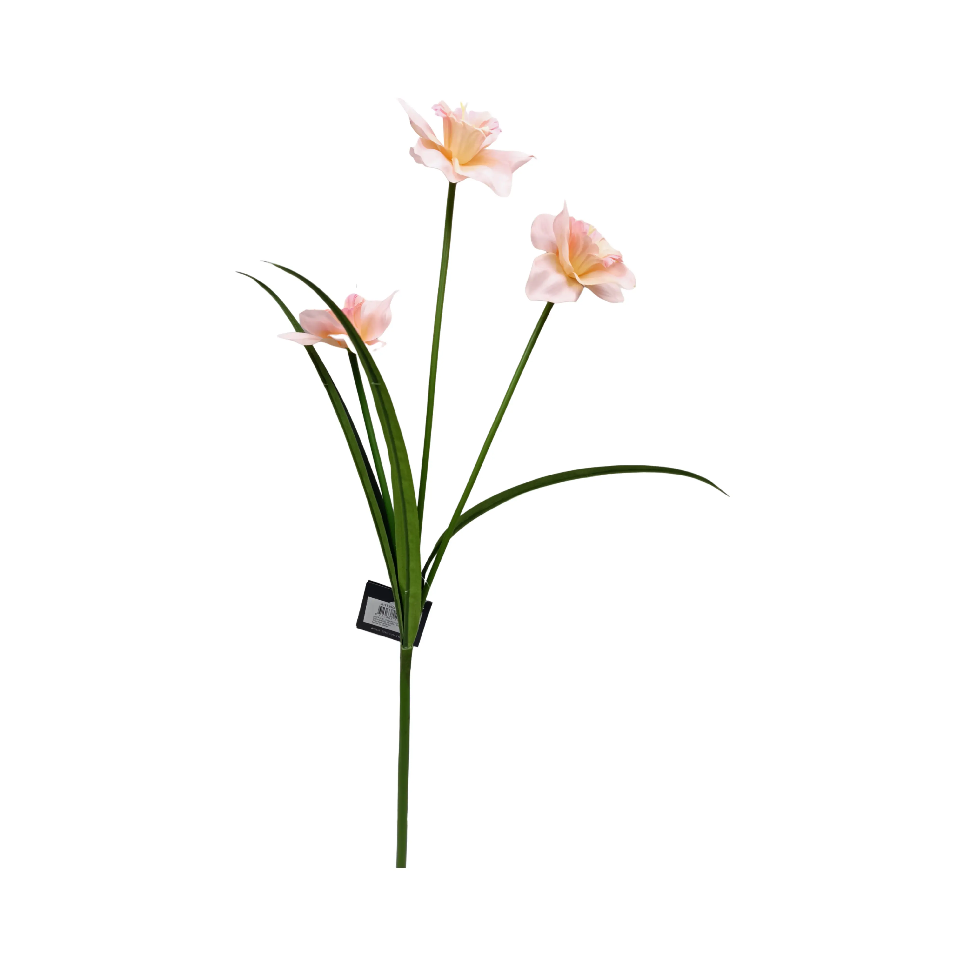 decoration flowers factory wholesale natural artificial 3 heads narcissus flowers with for home decor accessories