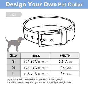 SND109 Collar de perro bordado de cuero genuino con patrón de tiburón de fondo rojo personalizado - Product Image 3