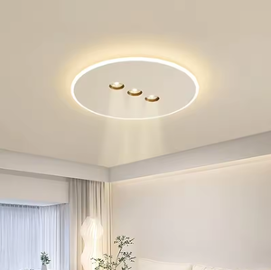 Nueva llegada Nordic Smart Living Room diseño creativo acrílico candelabro colgante Led luces de techo - Product Image 1