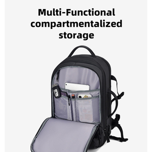 Mochila General para Portátil, Oficina, Computadora, Personalizable, Gran Capacidad, Expandible, de Viaje, Impermeable - Product Image 3
