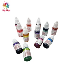 Juego de 12 Pigmentos Líquidos de Resina Epoxi para Manualidades, Concentrado de Color para Resina, Suministros de Arte, Tinta de Coloración No Tóxica - Product Image 4