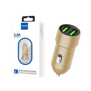Chargeur de voiture universel, double ports USB, Charge rapide 3,4a, accessoires multifonctionnels de haute qualité pour téléphone portable - Product Image 3
