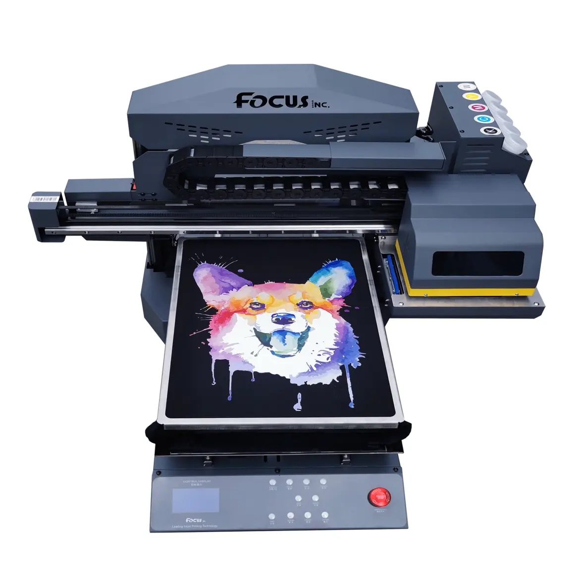 Stampa a base piatta del tessuto di digital del getto di inchiostro di dimensione della stampante 3550 di A3 dtg per la stampatrice dei vestiti del tessuto della maschera della maglietta