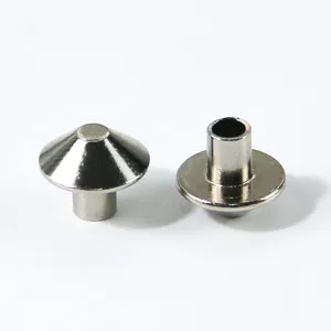 Stainless Steel Spike Rivet Silver Cone Studs alloy metal Punk Garment Rivets Belt Bag Craft Clothes Leather