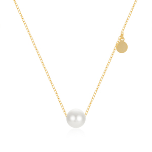 Nuevo Collar de Cadena para Clavícula de Plata de Ley 925 con Perlas Clásicas para Mujer, 2024 - Product Image 3