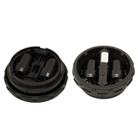Moteur d'actionnement de rétroviseur rabattable 24V à remplacement direct avec prise pour Cadillac Escalade, Chevy Tahoe, GMC Yukon XL