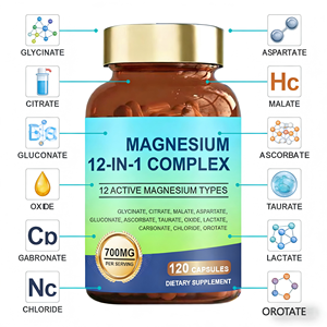 <span class=keywords><strong>Integratore</strong></span> di Magnesio OEM, Complesso di Magnesio Elementare 12 in 1, Capsule di Magnesio per Adulti - Product Image 5