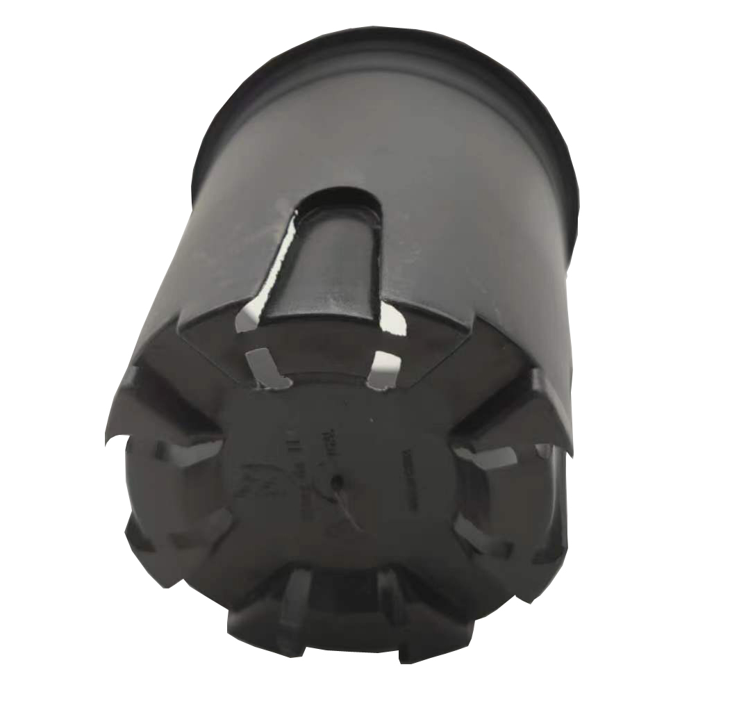 Customizable Black Plastic Flower Pot Outdoor Gallon Pot High Quanlity