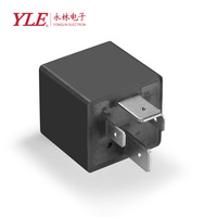 Relais automobile YL338 standard 4 broches 80A 14VDC avec boîtier en plastique durable, vente directe d'usine YLE