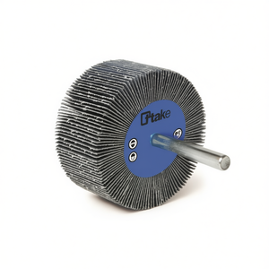 แผ่นขัดกระดาษทรายแบบวงล้อ 60x20 มม. แกน 6 มม. ความหยาบ 120 กริต สำหรับงานเจียรและขัดเงา - Product Image 2