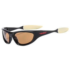 Gafas de Sol Deportivas Xsy con Marco Amarillo, Lentes de PC con Protección UV400, para Ciclismo, Conducción y Actividades al Aire Libre - Product Image 3