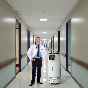 SOTO RX Tragbarer Roboter-Luftreiniger Xenon-Puls-UV-Sterilisator Intelligenter Medizinischer Wiederaufladbarer Keimtötender Batteriebetriebener Luftreiniger - Product Image 1