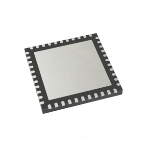 ชิ้นส่วนวงจรอิเล็กทรอนิกส์ DSPIC30F2023T-30I_ML 44 VQFN แผ่นสัมผัสช่องทางผู้ผลิตแบบฝัง - Product Image 1