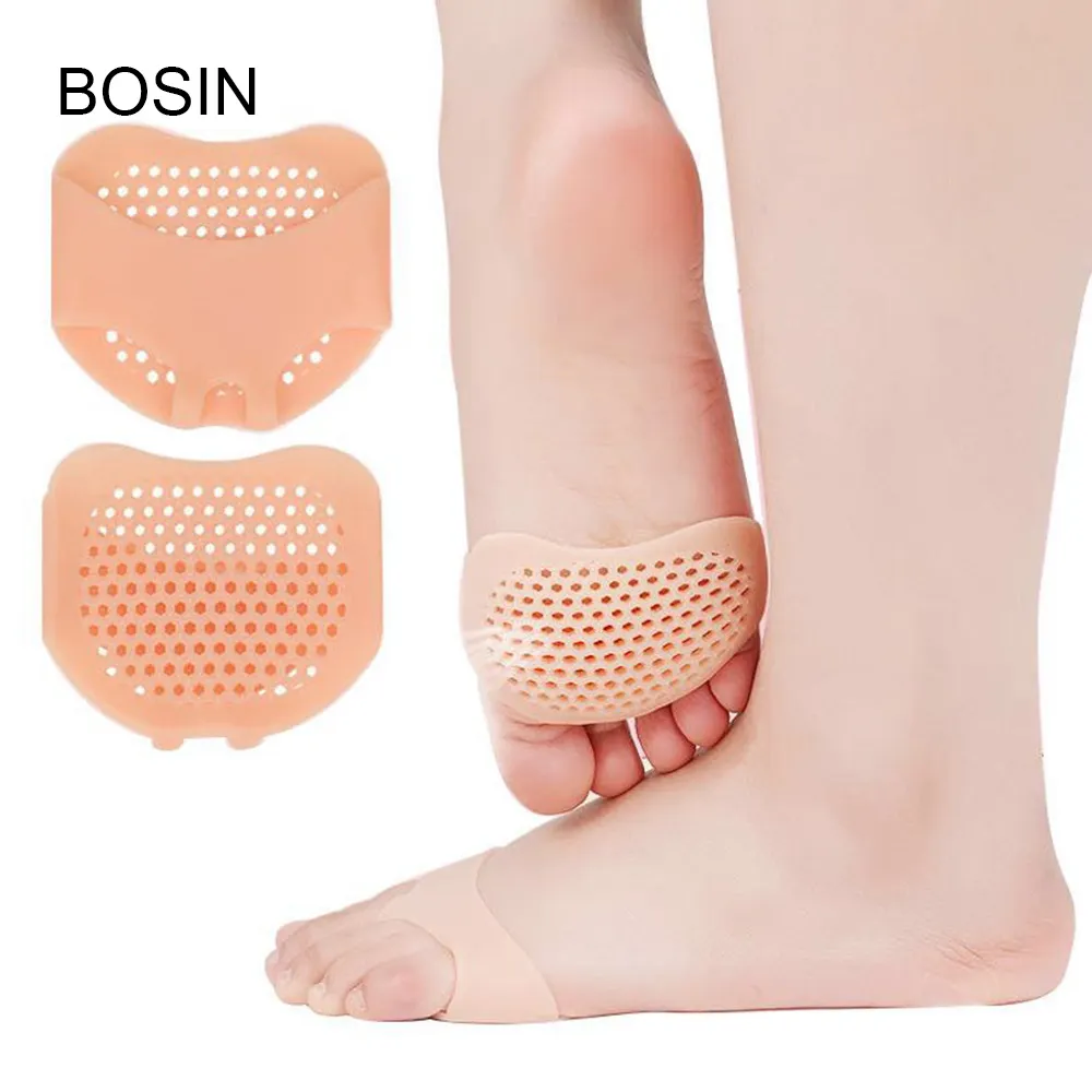 Boxinran respirant soin des pieds SEBS Gel Bunion correcteur orteil protecteur avec coussinets métatarsiens coussin avant-pied