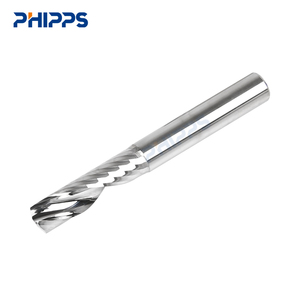 HRC45 HRC55 3mm 3.175 4mm 6mm 1 Flute DLC Coated <strong>Carbide</strong> Endmill Cutter Single Flute <strong>End</strong> <strong>Mill</strong> for Aluminum - Product Image 2