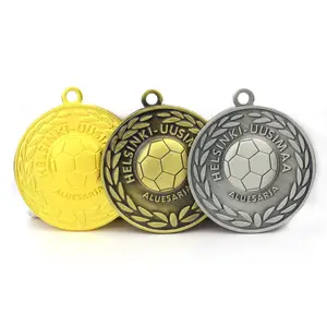 कस्टम धातु स्वर्ण रजत कांस्य अमेरिकी खेल फुटबॉल पदक