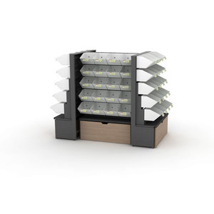 Tùy chỉnh hiện đại cửa hàng tạp hóa bán lẻ Snack kẹo dây kim loại hiển thị giá Gondola siêu thị kệ - Product Image 4