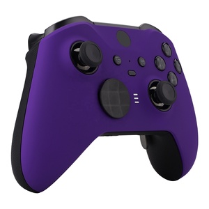 เคสหน้าสีม่วงแบบสัมผัสนุ่มพร้อมวงแหวนตกแต่งและฝาครอบเปลี่ยนสำหรับจอย Xbox One Elite Series 2 - Product Image 4