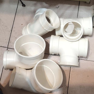 Tubos de 110mm y 200mm a precios razonables. Codo estándar de 90 grados de PVC UpPVC de China - Product Image 2