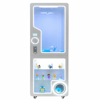 Distributeur automatique de capsules de jouets à double couche, à monnayeur, pour centres commerciaux, événements et locations