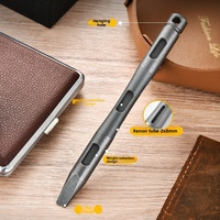 Mini barre de levier en alliage de titane pour la défense personnelle, outil de poche portable pour le camping en plein air QG015