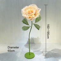 Décorations pour la maison en gros Fleurs simulées géantes Fleurs artificielles colorées
