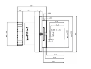 Popular Fl25mm 1-3 Um Swir Infrared Lens <strong>Thermal</strong> Lens For Short-wave Infrared <strong>Camera</strong> - Product Image 5