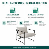 Chaises de jardin |   Chaise longue d'extérieur portable, confortable, moderne, imperméable, avec structure en métal, résistante aux UV, pour patio et bord de piscine