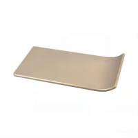 Service de vaisselle moderne et minimaliste en mélamine - Assiette rectangulaire à bord plié pour restaurant, buffet et traiteur (vente en gros)