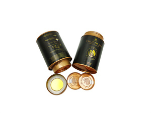 Tube en papier pour poudre d'herbes, emballage biodégradable en papier kraft, boîtes en fer blanc <span class=keywords><strong>et</strong></span> feuille d'aluminium pour café, thé, chocolat, gâteau, sucre - Product Image 2