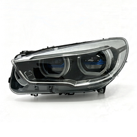 Pièces automobiles SJC, phare LED pour BMW Série 5 GT-F07 2010-2017, mise à niveau des phares, double couleur jaune et blanc, feux de jour DRL, lampes avant