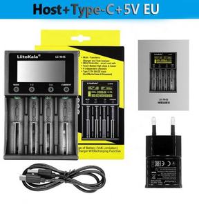 LiitoKala Lii-M4S 18650 LCD多機能バッテリー充電器3.7V 1.2V 26650 21700 14500 18350 17500 AA <span class=keywords><strong>AAA</strong></span> a Cその他 - Product Image 3