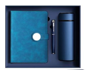 Cuaderno de Lujo con Tapa Dura de Acero Inoxidable, Impresión Tipográfica, Logotipo Personalizado, Tamaño A5/A3, Caja de Regalo, para Reuniones de Negocios o Escuela - Product Image 2