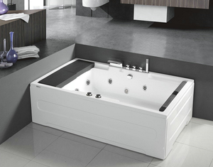 Luxus Whirlpool Badewanne Solid Surface Freistehende Badewannen - Product Image 4