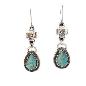 Orecchini Vintage a Goccia con Fiori e Accenti Colorati, Accessori di Moda in Stile Etnico per Donne - Product Image 5