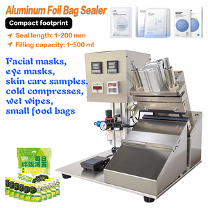 메이크업 스킨 케어 마스크 실러 히트 씰 플라스틱 향 주머니 3 사이드 백 씰링 뷰티 페이셜 마스크 포장기 - Product Image 1