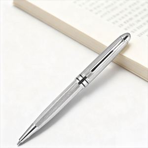 Premium Luxury <b>Silver</b> Metal Ballpoint <b>Pen</b> Customized Logo Corporate Marketing Personalized Gifts Custom 1.0mm Multi-Colored UV - Product Image 4