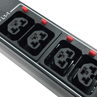 Unidad de Distribución de Energía (PDU) Trifásica de 30A y 415V, 36 Tomas C39, Salida Combinada C13 C19, para Rack de Servidores, Más Vendida