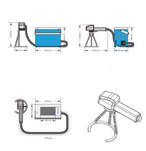 Máquina de Marcado Láser Portátil Ligera de Fábrica, Marcador Láser Directo de Fábrica para Madera, Plástico y Metal - Product Image 3