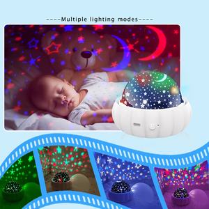 Mutter-Kind-Spielzeug Lehrreiche Nachtlampe mit Projektionsfunktion Verschiedene Lichtmodi Projektor - Product Image 4