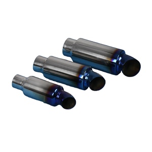 Resonador <span class=keywords><strong>de</strong></span> Escape <span class=keywords><strong>de</strong></span> 2 Pulgadas, Recto, <span class=keywords><strong>de</strong></span> Acero Inoxidable, Punta Azul Quemada, Silenciador Universal para Sistema <span class=keywords><strong>de</strong></span> Válvula <span class=keywords><strong>de</strong></span> Vacío - Product Image 6