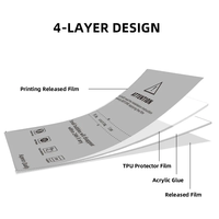 Lámina de Hidrogel Autocurable Universal de 120x180 mm para Máquina de Corte Inteligente, Protector de Pantalla Suave de TPU
