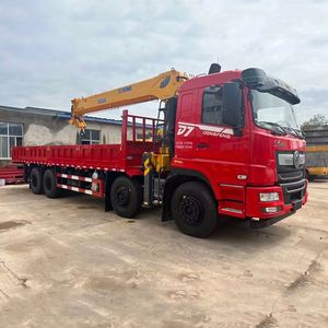 Camion de fret Dongfeng 8X4 à succès, équipé d'une grue télescopique de 14t à 16t - Product Image 4