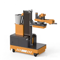 Robot Otomatis 6 Meter untuk Finishing Dinding, Pemolesan Dinding, Aplikasi Dempul, dan Penyemprotan/Penggulungan Cat