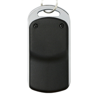 Télécommande à quatre boutons en métal ABS, compatible avec la duplication et l'apprentissage, double fréquence, portée de 30 m, 1 an de garantie, compatible avec les portes de garage, sécurité